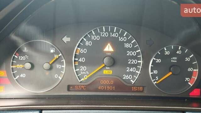 Сірий Мерседес Е-Клас, об'ємом двигуна 2.8 л та пробігом 401 тис. км за 5500 $, фото 12 на Automoto.ua