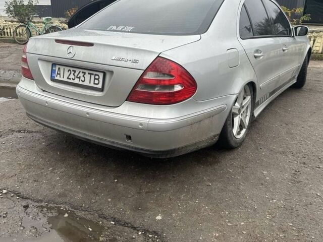 Серый Мерседес Е-Класс, объемом двигателя 3.2 л и пробегом 270 тыс. км за 4500 $, фото 2 на Automoto.ua