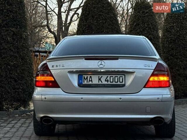 Серый Мерседес Е-Класс, объемом двигателя 2.69 л и пробегом 360 тыс. км за 5750 $, фото 20 на Automoto.ua