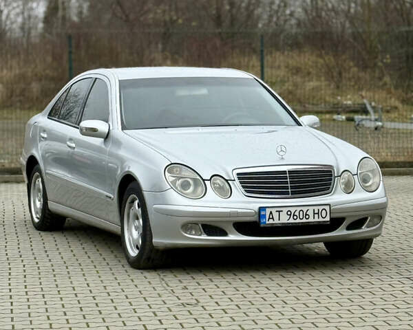 Серый Мерседес Е-Класс, объемом двигателя 2.2 л и пробегом 402 тыс. км за 5450 $, фото 1 на Automoto.ua