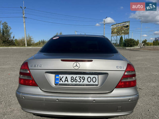 Сірий Мерседес Е-Клас, об'ємом двигуна 2.7 л та пробігом 380 тис. км за 6900 $, фото 7 на Automoto.ua