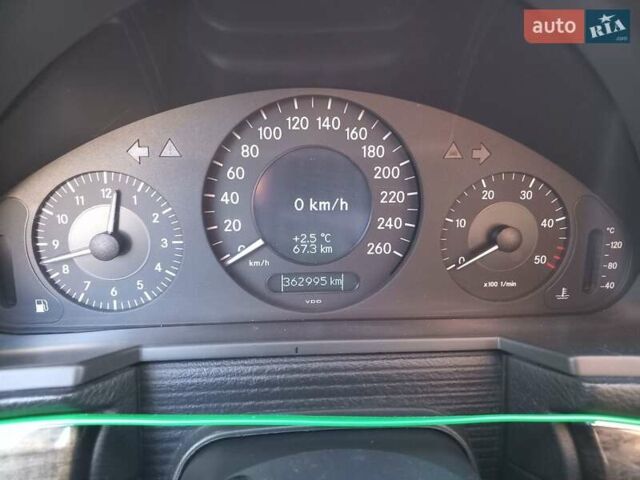 Серый Мерседес Е-Класс, объемом двигателя 2.2 л и пробегом 362 тыс. км за 6950 $, фото 6 на Automoto.ua