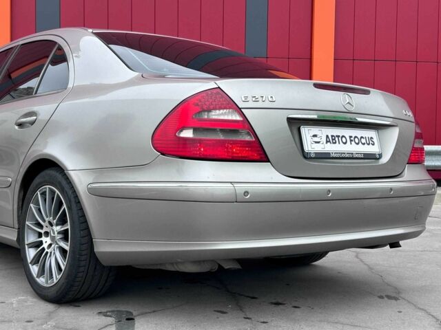 Сірий Мерседес Е-Клас, об'ємом двигуна 2.7 л та пробігом 382 тис. км за 7490 $, фото 6 на Automoto.ua