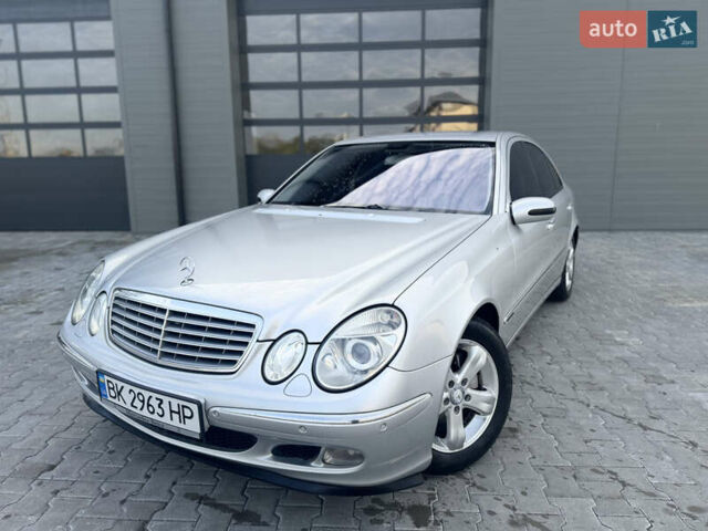Мерседес Е-Клас 2003 у Сарнах на Automoto.ua Сірий Мерседес Е-Клас, об'ємом двигуна 2.2 л та пробігом 422 тис. км за 6999 $, фото 6 на Automoto.ua
