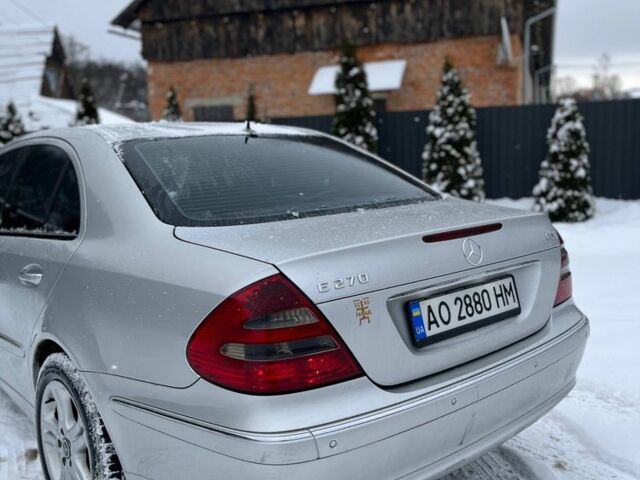 Сірий Мерседес Е-Клас, об'ємом двигуна 2.7 л та пробігом 445 тис. км за 6300 $, фото 1 на Automoto.ua