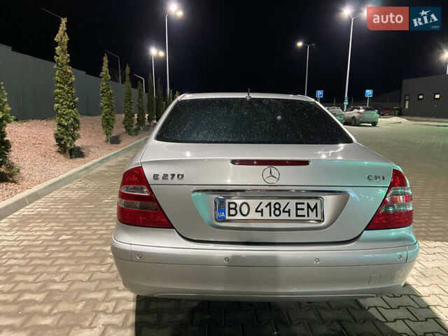 Серый Мерседес Е-Класс, объемом двигателя 2.69 л и пробегом 420 тыс. км за 6700 $, фото 3 на Automoto.ua