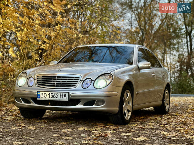 Мерседес Е-Клас 2004 у Тернополі на Automoto.ua Сірий Мерседес Е-Клас, об'ємом двигуна 2.2 л та пробігом 333 тис. км за 5750 $, фото 1 на Automoto.ua