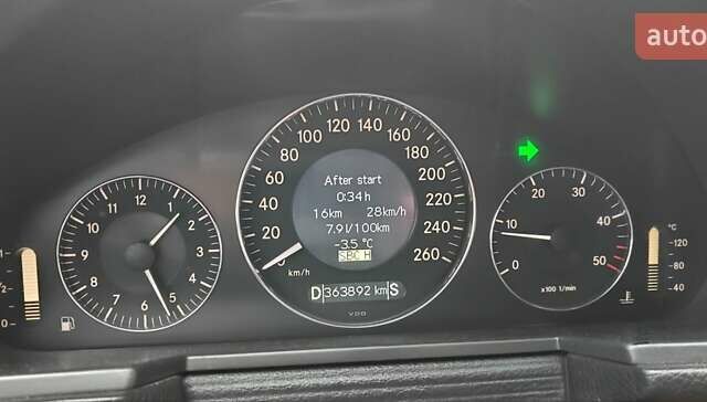 Сірий Мерседес Е-Клас, об'ємом двигуна 2.69 л та пробігом 360 тис. км за 7777 $, фото 8 на Automoto.ua