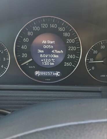 Серый Мерседес Е-Класс, объемом двигателя 1.8 л и пробегом 289 тыс. км за 7150 $, фото 16 на Automoto.ua