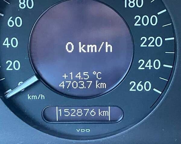 Серый Мерседес Е-Класс, объемом двигателя 2.7 л и пробегом 153 тыс. км за 7200 $, фото 9 на Automoto.ua