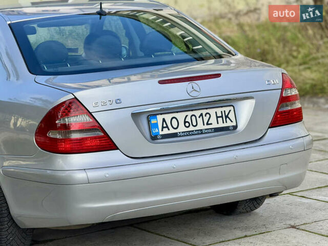 Сірий Мерседес Е-Клас, об'ємом двигуна 2.7 л та пробігом 400 тис. км за 8300 $, фото 32 на Automoto.ua