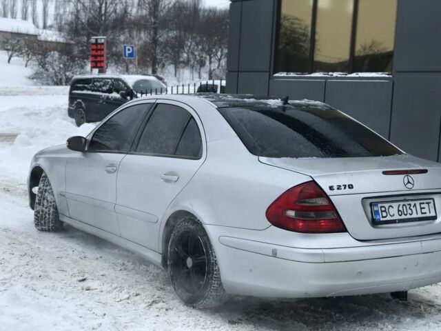 Серый Мерседес Е-Класс, объемом двигателя 2.7 л и пробегом 387 тыс. км за 2150 $, фото 6 на Automoto.ua