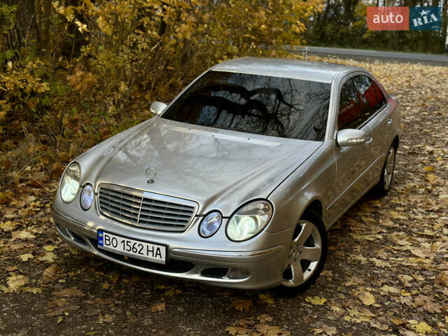 Мерседес Е-Клас 2004 у Тернополі на Automoto.ua Сірий Мерседес Е-Клас, об'ємом двигуна 2.2 л та пробігом 333 тис. км за 5750 $, фото 3 на Automoto.ua
