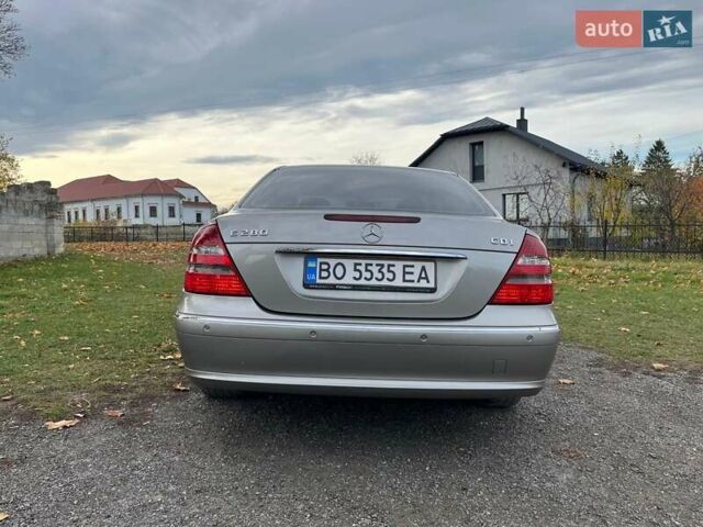 Сірий Мерседес Е-Клас, об'ємом двигуна 3 л та пробігом 245 тис. км за 10500 $, фото 9 на Automoto.ua