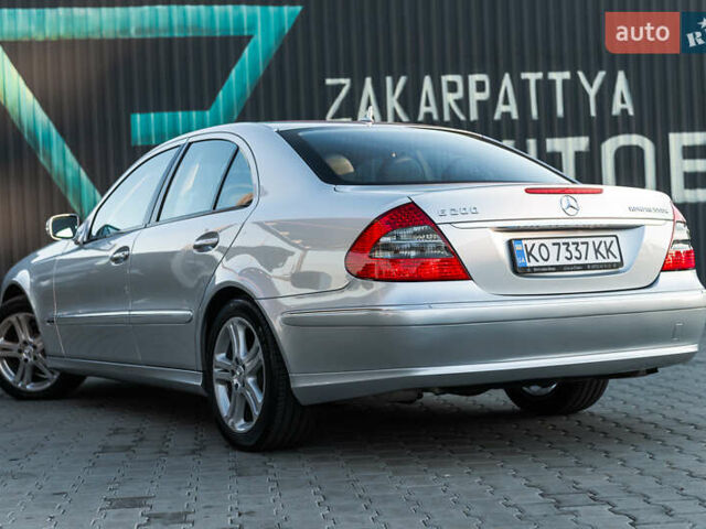 Мерседес Е-Клас 2006 у Мукачеве на Automoto.ua Сірий Мерседес Е-Клас, об'ємом двигуна 1.8 л та пробігом 79 тис. км за 25500 $, фото 8 на Automoto.ua