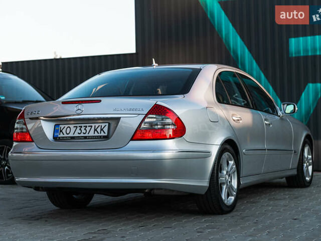 Мерседес Е-Клас 2006 у Мукачеве на Automoto.ua Сірий Мерседес Е-Клас, об'ємом двигуна 1.8 л та пробігом 79 тис. км за 25500 $, фото 13 на Automoto.ua
