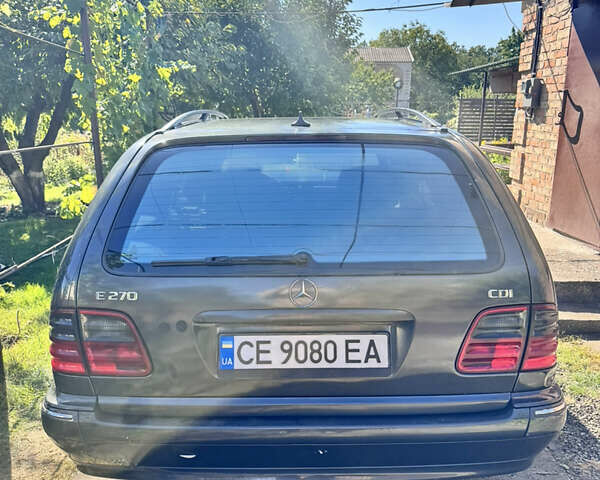 Сірий Мерседес Е-Клас, об'ємом двигуна 2.7 л та пробігом 400 тис. км за 3800 $, фото 1 на Automoto.ua