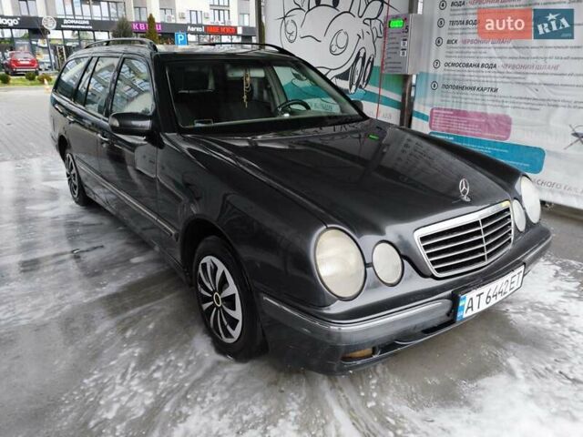 Сірий Мерседес Е-Клас, об'ємом двигуна 2 л та пробігом 442 тис. км за 3200 $, фото 2 на Automoto.ua