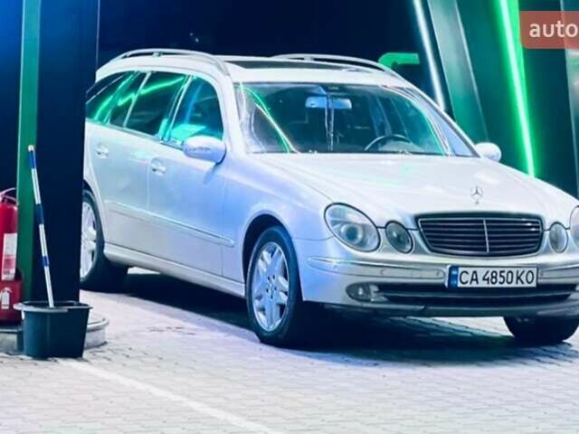 Серый Мерседес Е-Класс, объемом двигателя 2.15 л и пробегом 210 тыс. км за 5250 $, фото 1 на Automoto.ua