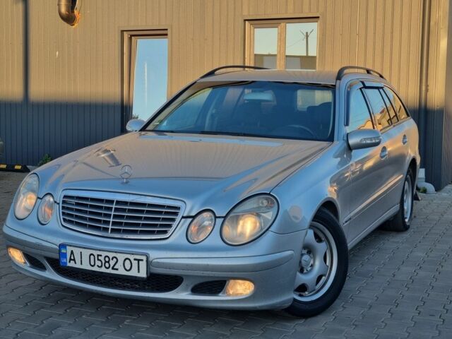 Серый Мерседес Е-Класс, объемом двигателя 2.1 л и пробегом 400 тыс. км за 5500 $, фото 1 на Automoto.ua