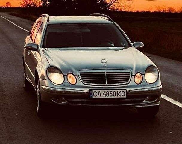 Серый Мерседес Е-Класс, объемом двигателя 2.15 л и пробегом 210 тыс. км за 5250 $, фото 4 на Automoto.ua