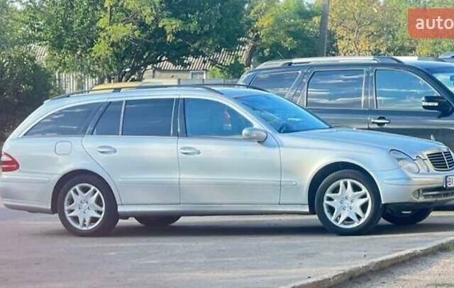 Серый Мерседес Е-Класс, объемом двигателя 2.15 л и пробегом 210 тыс. км за 5250 $, фото 2 на Automoto.ua