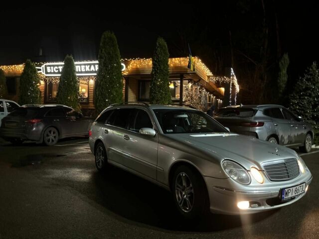 Серый Мерседес Е-Класс, объемом двигателя 2.2 л и пробегом 420 тыс. км за 3500 $, фото 4 на Automoto.ua