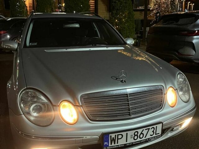 Серый Мерседес Е-Класс, объемом двигателя 2.2 л и пробегом 420 тыс. км за 3500 $, фото 2 на Automoto.ua