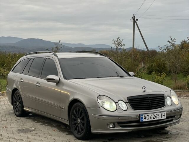 Мерседес Е-Клас 2005 у Хусте на Automoto.ua Сірий Мерседес Е-Клас, об'ємом двигуна 3 л та пробігом 383 тис. км за 7700 $, фото 2 на Automoto.ua