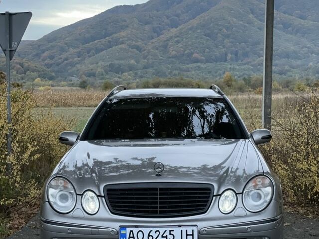 Мерседес Е-Клас 2005 у Хусте на Automoto.ua Сірий Мерседес Е-Клас, об'ємом двигуна 3 л та пробігом 383 тис. км за 7700 $, фото 1 на Automoto.ua