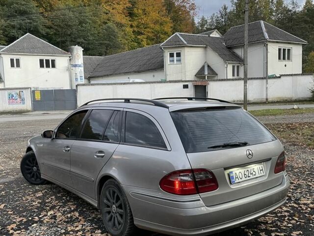 Мерседес Е-Клас 2005 у Хусте на Automoto.ua Сірий Мерседес Е-Клас, об'ємом двигуна 3 л та пробігом 383 тис. км за 7700 $, фото 6 на Automoto.ua