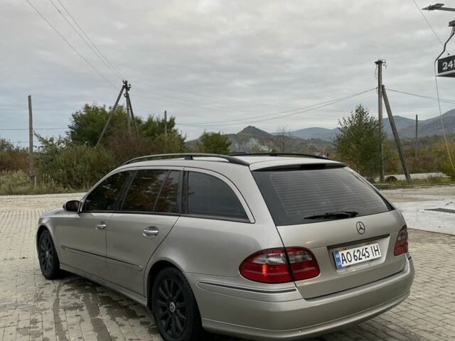 Мерседес Е-Клас 2005 у Хусте на Automoto.ua Сірий Мерседес Е-Клас, об'ємом двигуна 3 л та пробігом 383 тис. км за 7700 $, фото 4 на Automoto.ua