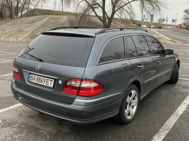 Серый Мерседес Е-Класс, объемом двигателя 3 л и пробегом 415 тыс. км за 6500 $, фото 2 на Automoto.ua
