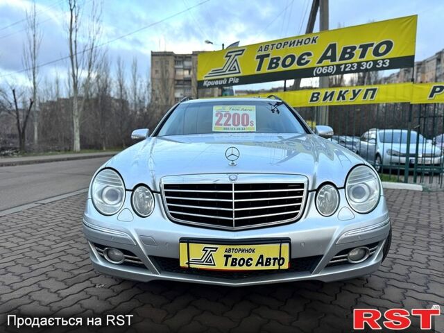 Серый Мерседес Е-Класс, объемом двигателя 2.2 л и пробегом 270 тыс. км за 8300 $, фото 1 на Automoto.ua