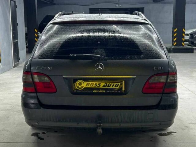 Серый Мерседес Е-Класс, объемом двигателя 3 л и пробегом 334 тыс. км за 8200 $, фото 4 на Automoto.ua