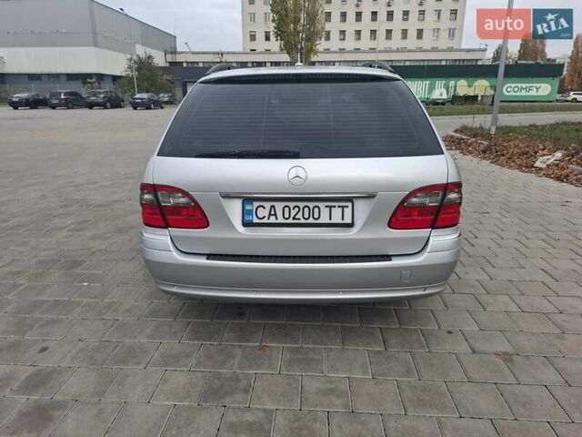 Серый Мерседес Е-Класс, объемом двигателя 3 л и пробегом 281 тыс. км за 8400 $, фото 4 на Automoto.ua