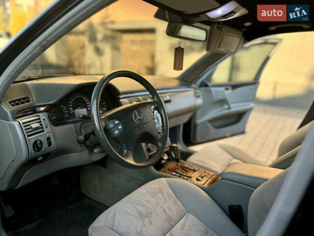 Мерседес Е-Класс 2001 в Ивано-Франковске на Automoto.ua Синий Мерседес Е-Класс, объемом двигателя 3.2 л и пробегом 350 тыс. км за 3800 $, фото 13 на Automoto.ua