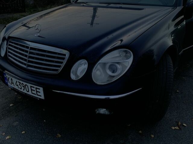 Синий Мерседес Е-Класс, объемом двигателя 2.7 л и пробегом 460 тыс. км за 6000 $, фото 1 на Automoto.ua
