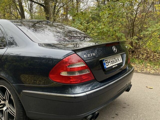 Синій Мерседес Е-Клас, об'ємом двигуна 2.7 л та пробігом 226 тис. км за 8000 $, фото 10 на Automoto.ua