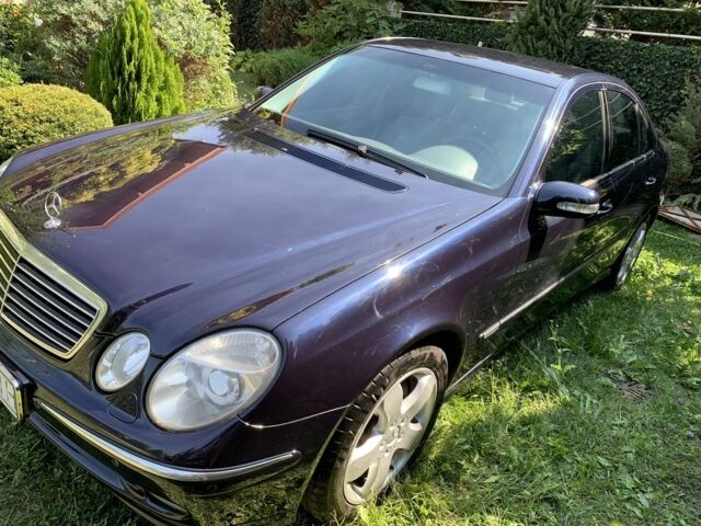 Синій Мерседес Е-Клас, об'ємом двигуна 2.7 л та пробігом 368 тис. км за 8500 $, фото 1 на Automoto.ua