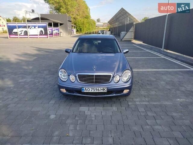 Синій Мерседес Е-Клас, об'ємом двигуна 2.2 л та пробігом 292 тис. км за 6400 $, фото 5 на Automoto.ua