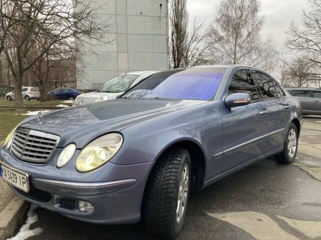 Мерседес Е-Клас 2003 у Миколаєві на Automoto.ua Синій Мерседес Е-Клас, об'ємом двигуна 2.1 л та пробігом 300 тис. км за 8000 $, фото 7 на Automoto.ua