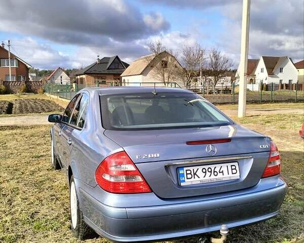 Синій Мерседес Е-Клас, об'ємом двигуна 2.2 л та пробігом 265 тис. км за 7500 $, фото 5 на Automoto.ua