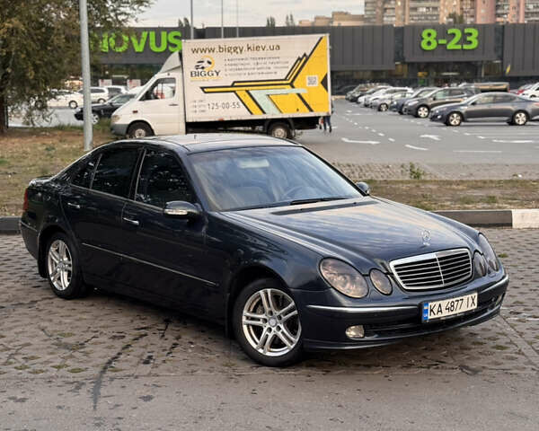Синий Мерседес Е-Класс, объемом двигателя 3.2 л и пробегом 390 тыс. км за 6800 $, фото 1 на Automoto.ua