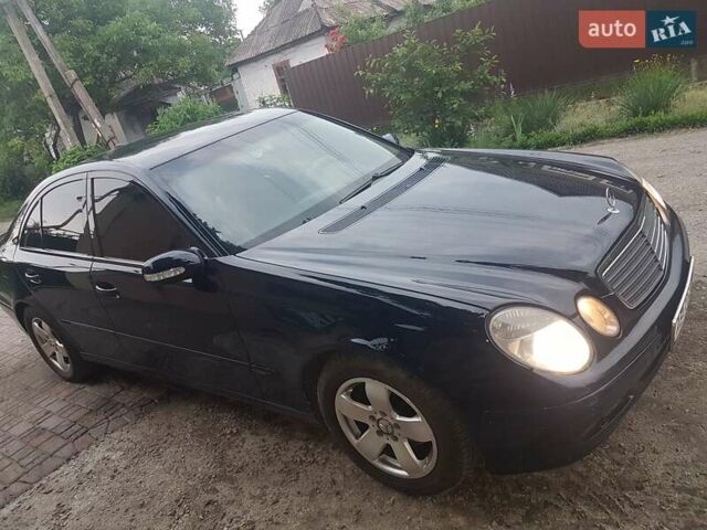 Синий Мерседес Е-Класс, объемом двигателя 2.2 л и пробегом 273 тыс. км за 7200 $, фото 13 на Automoto.ua