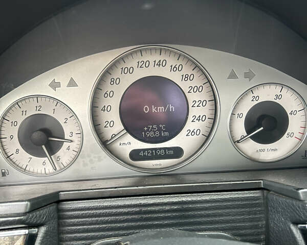 Синий Мерседес Е-Класс, объемом двигателя 2.69 л и пробегом 442 тыс. км за 5500 $, фото 6 на Automoto.ua