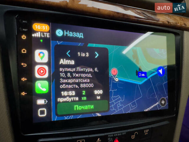 Синий Мерседес Е-Класс, объемом двигателя 2.2 л и пробегом 458 тыс. км за 9000 $, фото 5 на Automoto.ua