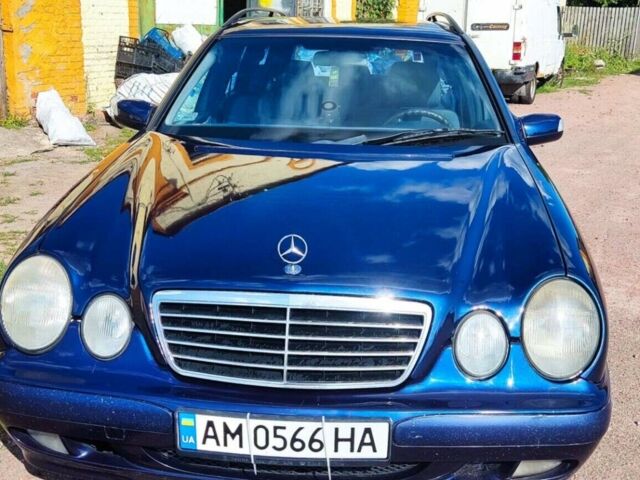 Синій Мерседес Е-Клас, об'ємом двигуна 2.2 л та пробігом 566 тис. км за 3300 $, фото 19 на Automoto.ua