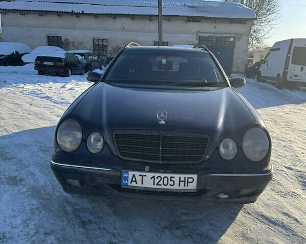 Синий Мерседес Е-Класс, объемом двигателя 2.69 л и пробегом 430 тыс. км за 2850 $, фото 1 на Automoto.ua