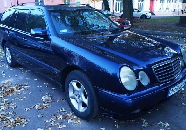 Синий Мерседес Е-Класс, объемом двигателя 2.2 л и пробегом 560 тыс. км за 4500 $, фото 11 на Automoto.ua